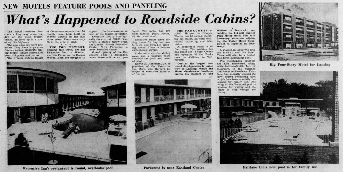 Fairlane Inn - June 1960 Article